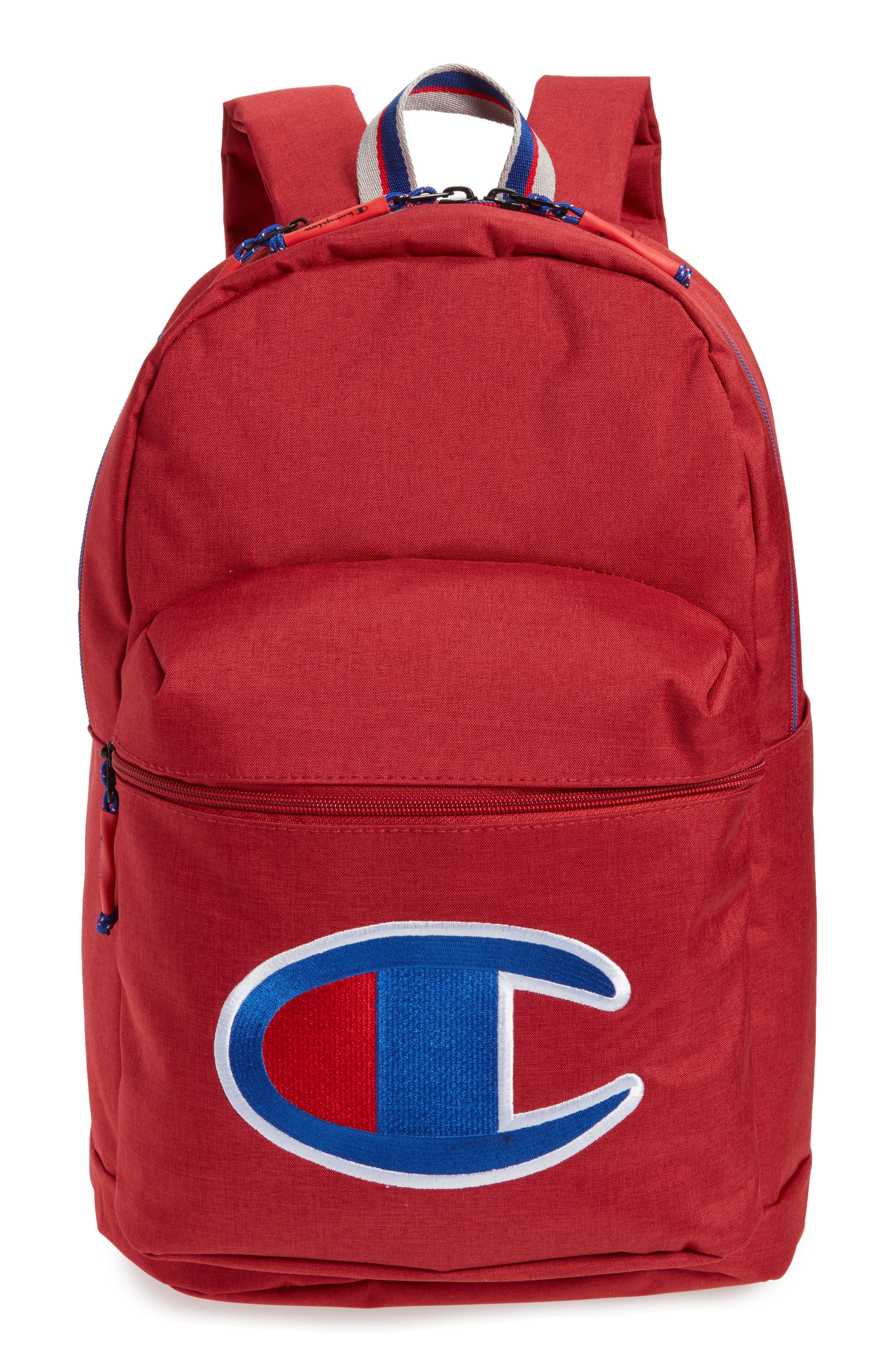 champion backpack womens red