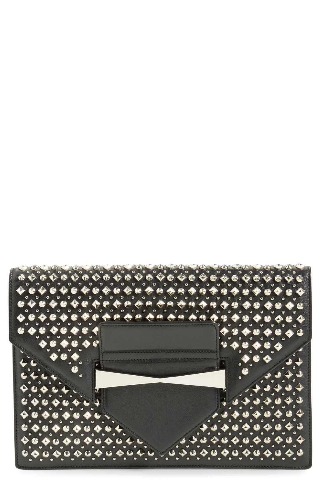 Alexander McQueen Studded Envelope Clutch Nordstrom