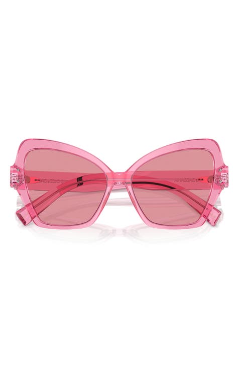 Luxury Designer Pink Lens Sunglasses For Men And Women 24SS Brand