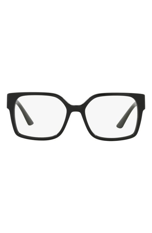 Prada 52mm Optical Glasses in Black at Nordstrom
