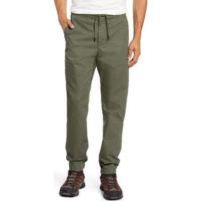 Patagonia Traveler Water Repellent Twill Pants, Green