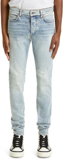 AMIRI Stack Distressed Slim Fit Jeans