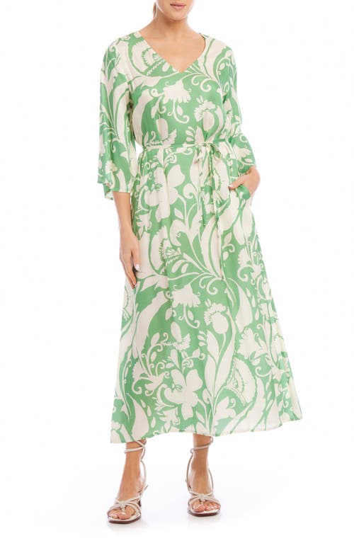 Antonia Floral Maxi Dress in Print