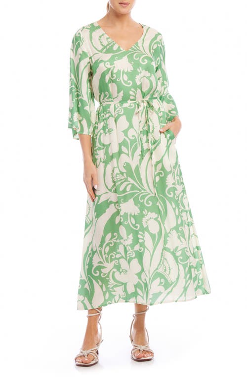 Shop Fifteen Twenty Antonia Floral Maxi Dress In Print