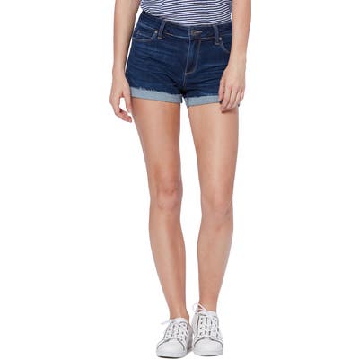 Paige Transcend Vintage - Jimmy Jimmy Cutoff Shorts, Blue