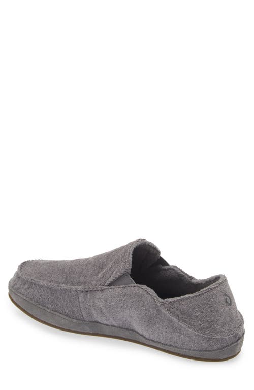 Shop Olukai Moloa Hulu Slip-on In Rock/rock