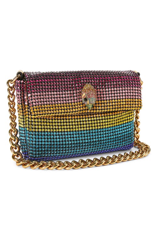 Shop Kurt Geiger London Small Party Shoulder Bag In Rainbow