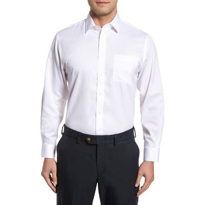 Nordstrom Mens Shop Smartcare(TM) Traditional Fit Stripe Dress Shirt
