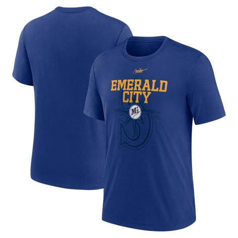 Nike Men's New York Giants Rewind Essential T-Shirt - Navy - L Each