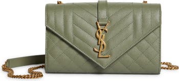 BOSS - Quilted shoulder bag with monogram trim and chain