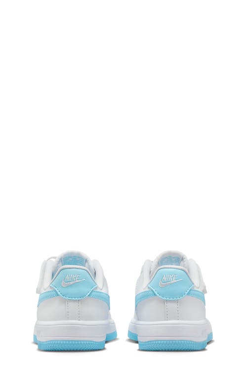 Shop Nike Air Force 1 Low Easyon Sneaker In White/aquarius Blue/white