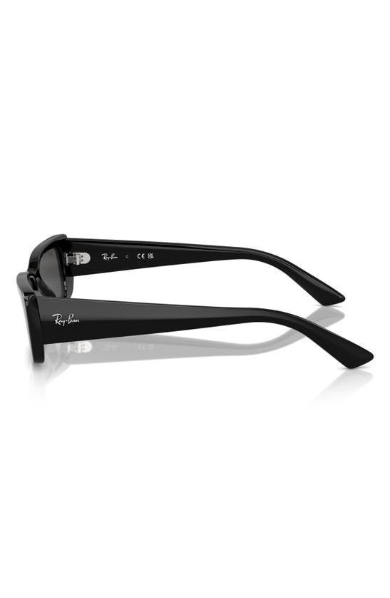 Ray Ban Teru 54mm Rectangle Sunglasses In Black