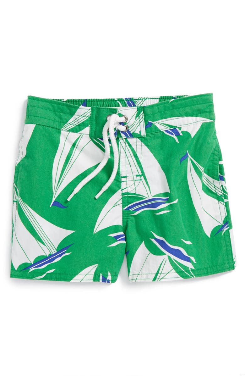 Ralph Lauren 'Windjammer' Board Shorts (Baby Boys) | Nordstrom