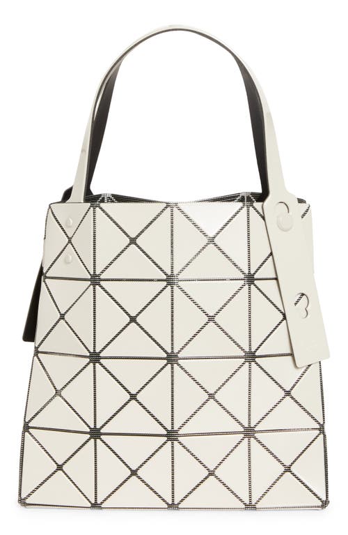 Shop Bao Bao Issey Miyake Carat Tote In Ivory