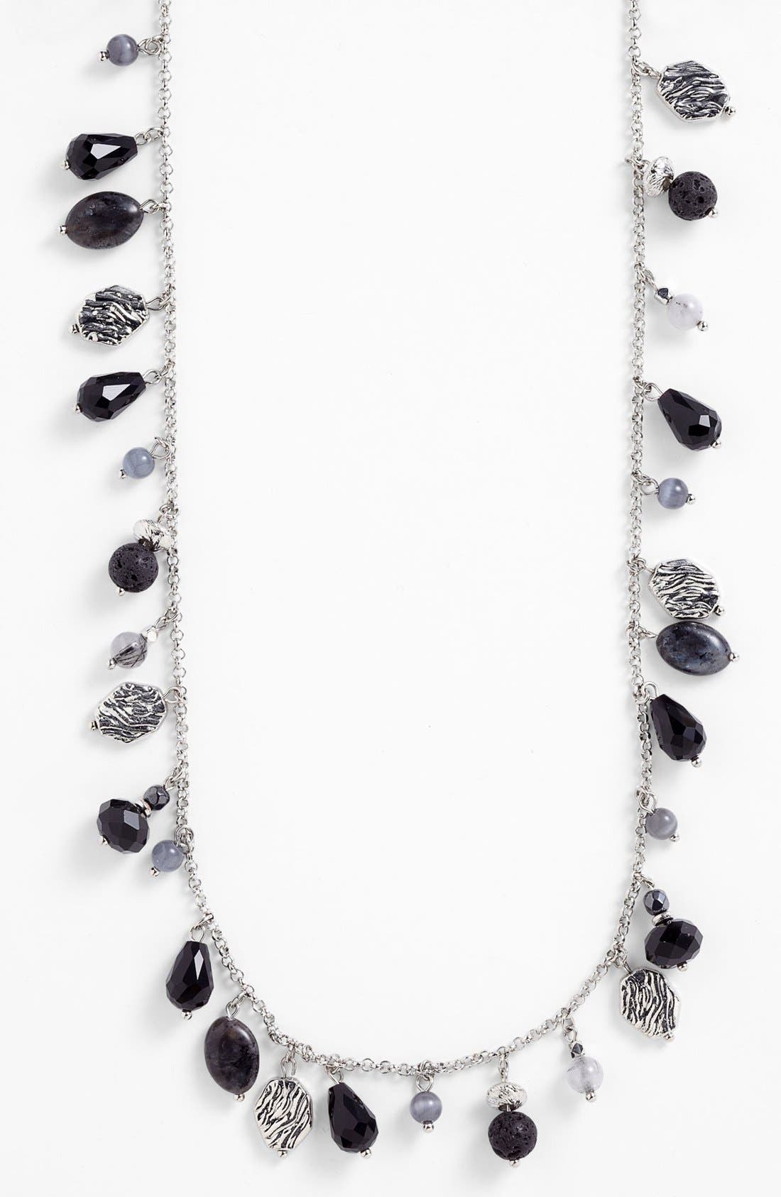 Nordstrom 'Pebbles' Long Shaky Bead Necklace Nordstrom