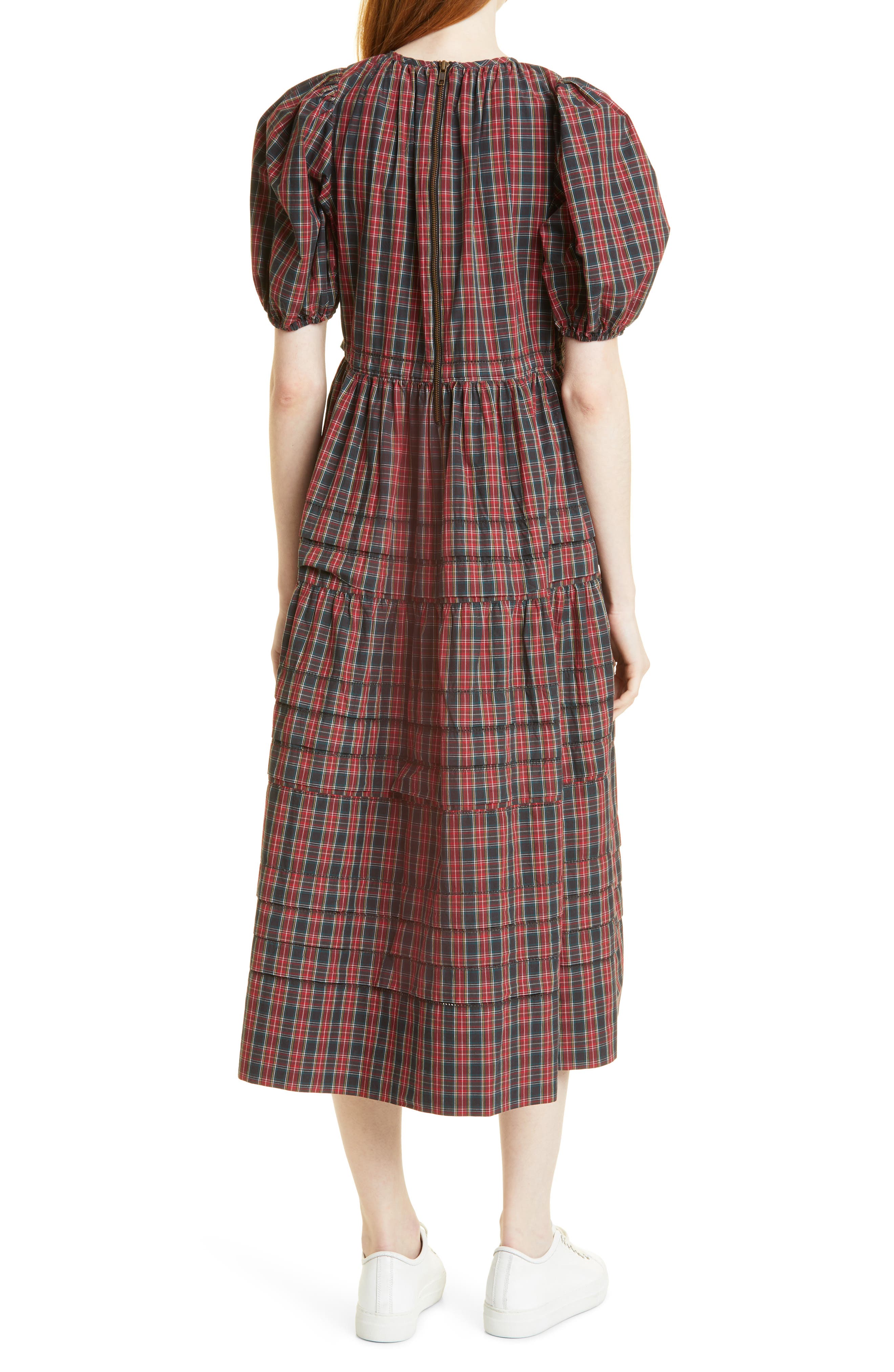 plaid dress nordstrom