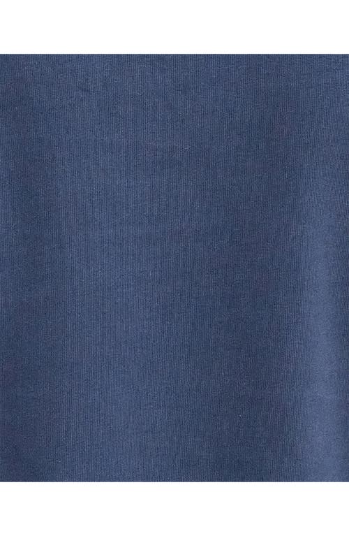Barbour Howtown Long Sleeve Rugby Shirt In Navy