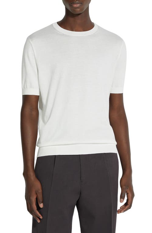 ZEGNA Short Sleeve Premium Cotton T-Shirt White at Nordstrom