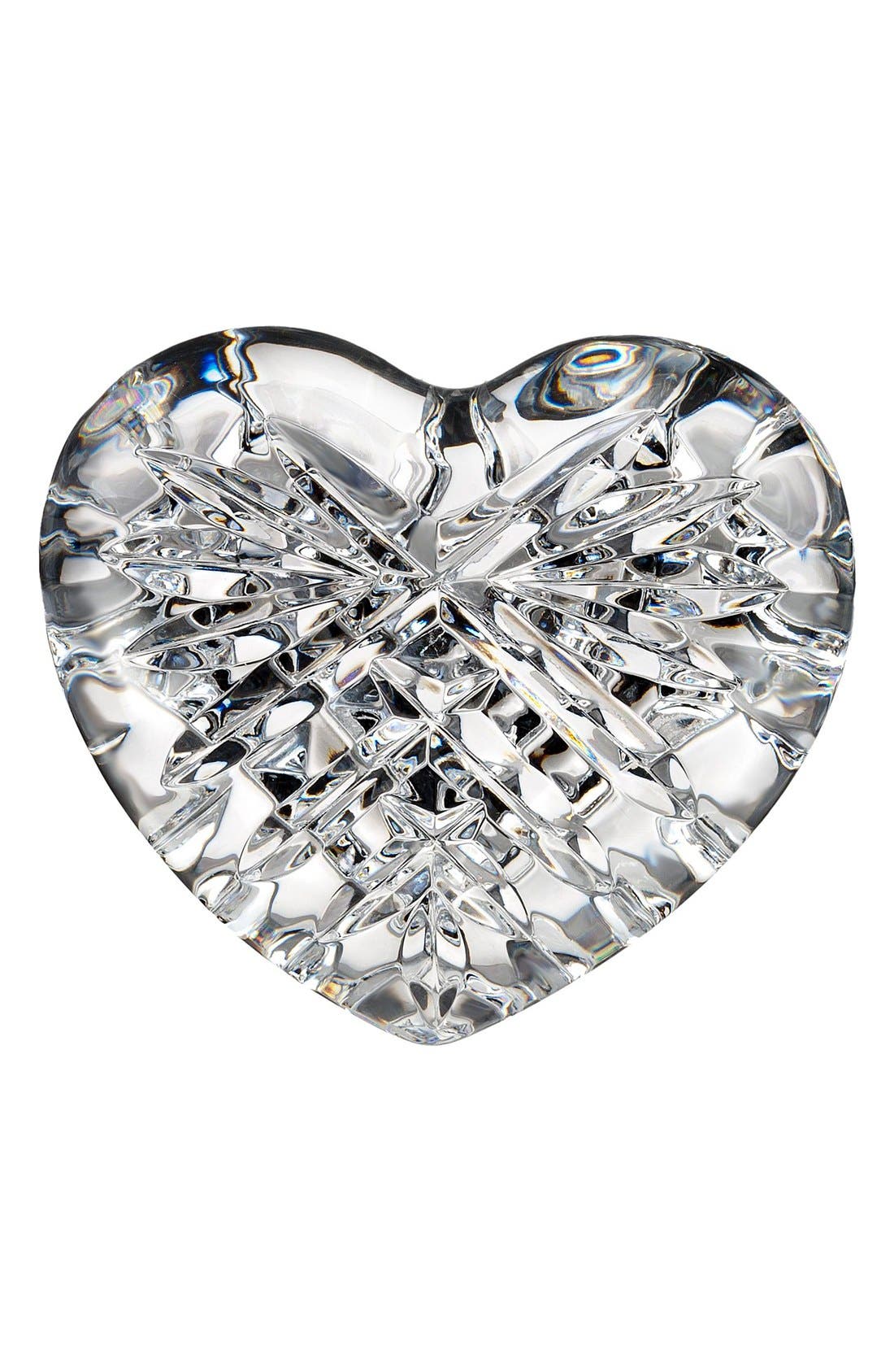 Waterford 'Celtic Heart' Lead Crystal Paperweight Nordstrom