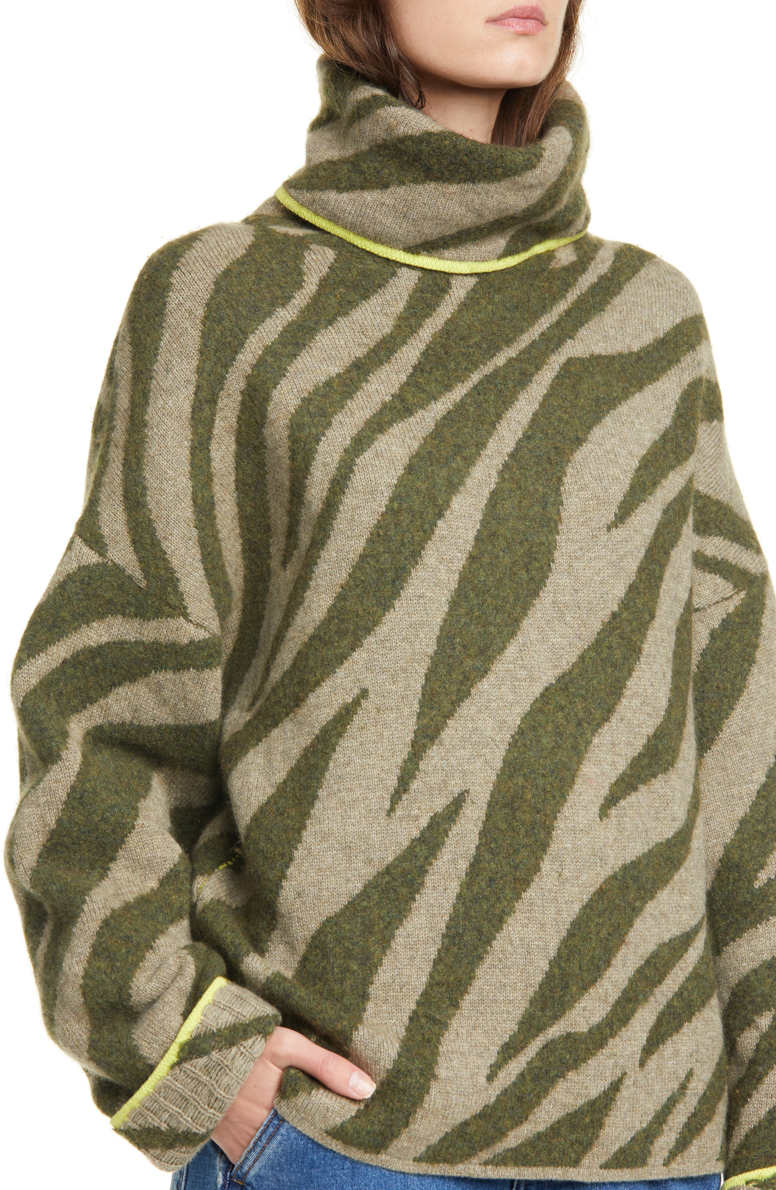 rag and bone zebra sweater