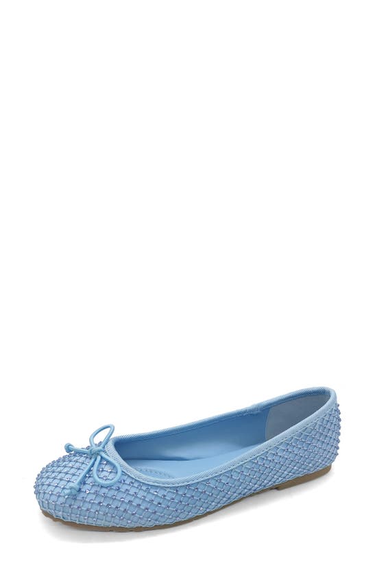Reaction Kenneth Cole Elstree Mesh Ballet Flat In Blue Sky