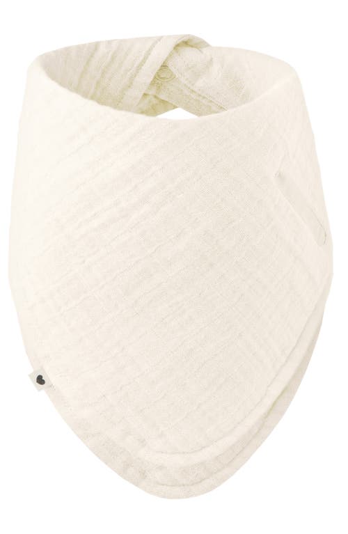 Shop Bibs 3-pack Organic Cotton Bandana  In Sand/ivory/sage