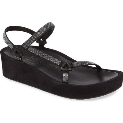 Pedro Garcia Love Embellished Platform Sport Sandal