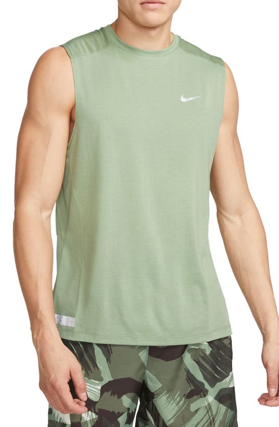 Nike Dri Fit Sleeveless T-Shirt Green