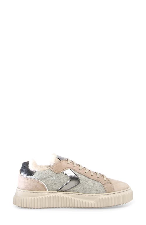 Voile Blanche Lipari Sneaker In Grey Pewter