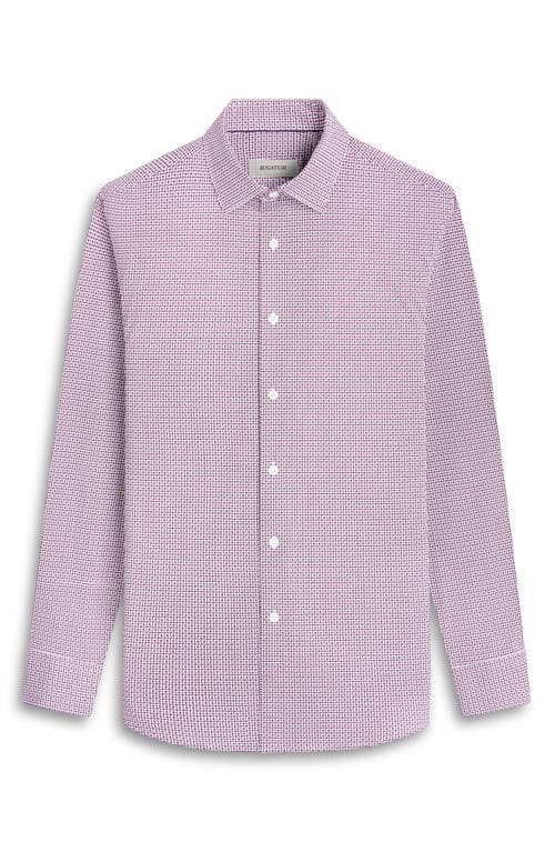 Bugatchi Ooohcotton® Button-up Shirt In Cabernet