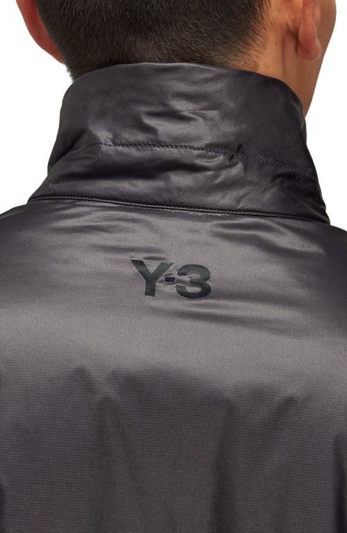 Shop Y-3 M Insulated Recycled Polyamide Ripstop Liner Jacket In Black