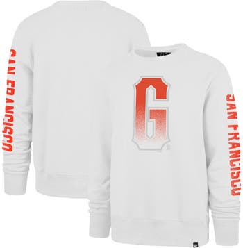 47 Men's '47 White San Francisco Giants City Connect Legend Headline  Pullover Sweatshirt