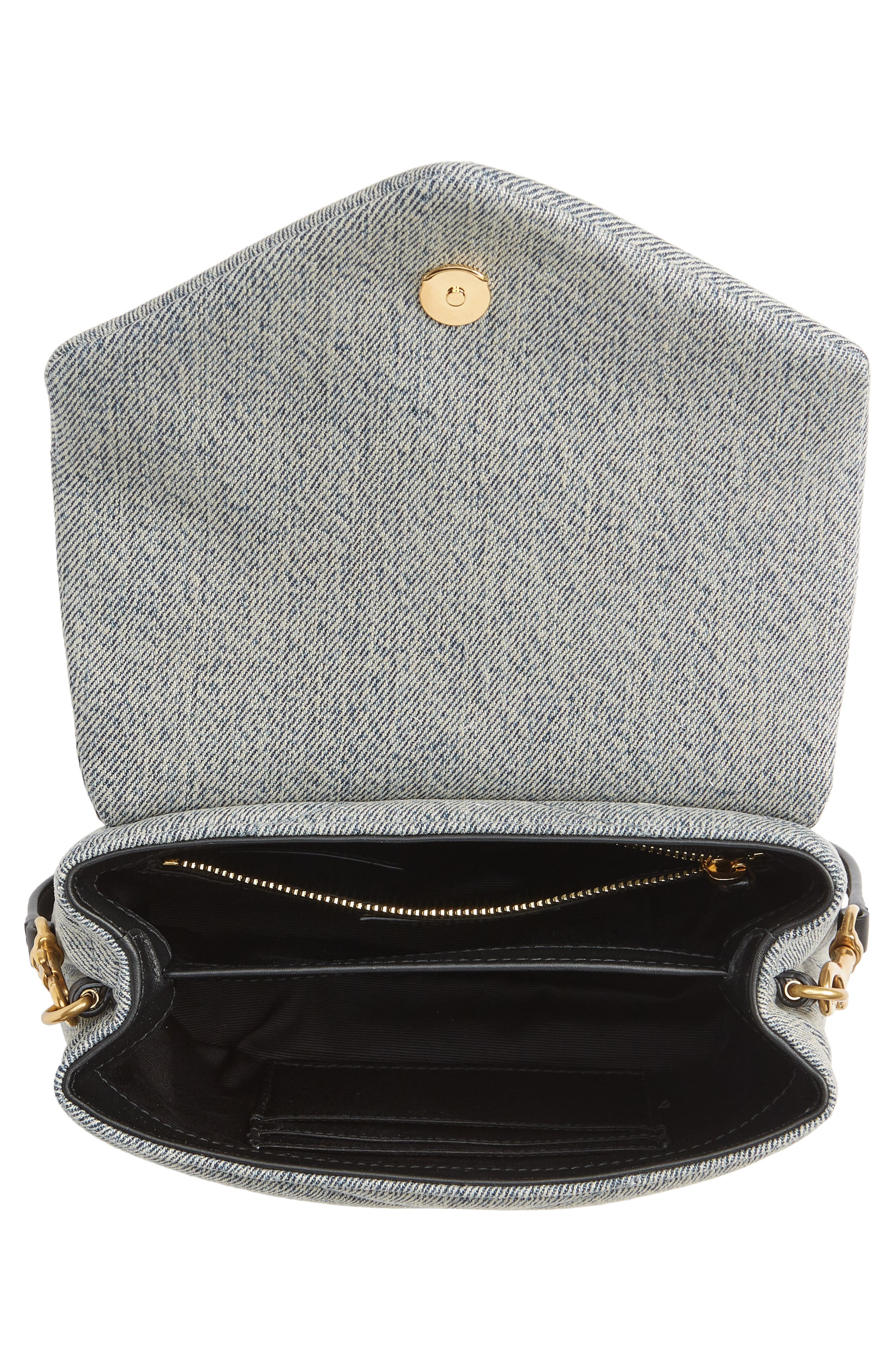 Denim Crossbody Bag 