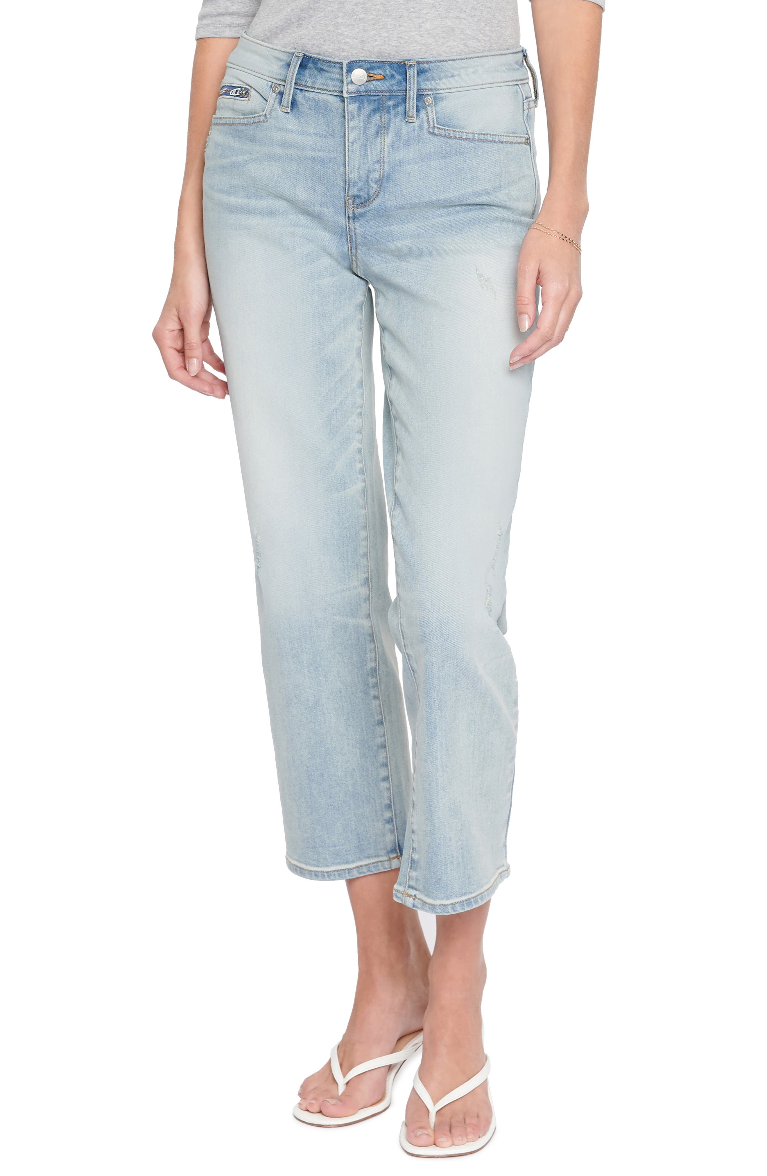 nydj relaxed straight leg jeans