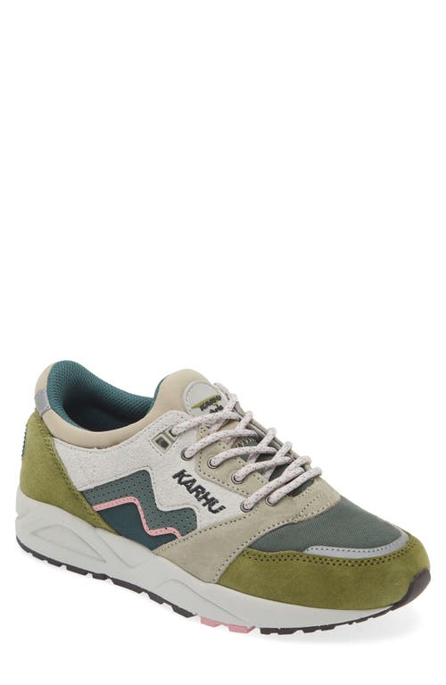 Shop Karhu Gender Inclusive Aria 95 Sneaker In Sphagnum/dark Forest