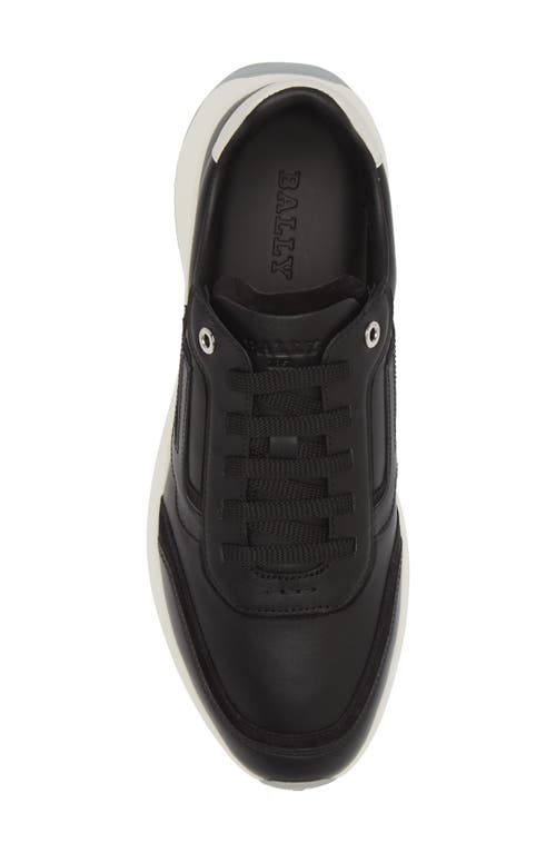 Shop Bally Demmy Runner Sneaker In Black/white