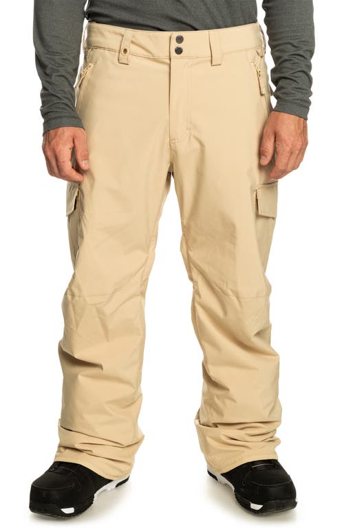 Porter Ski Pants in Pale Khaki