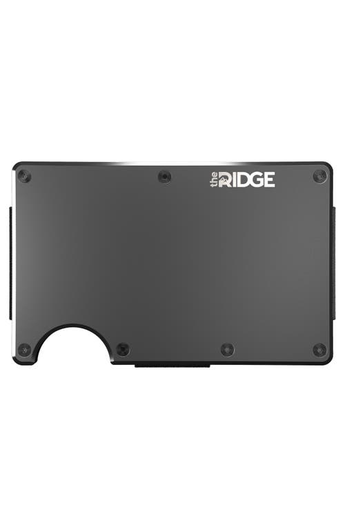 Shop The Ridge Metal Aluminum Rfid Cash Strap In Gunmetal/aluminum