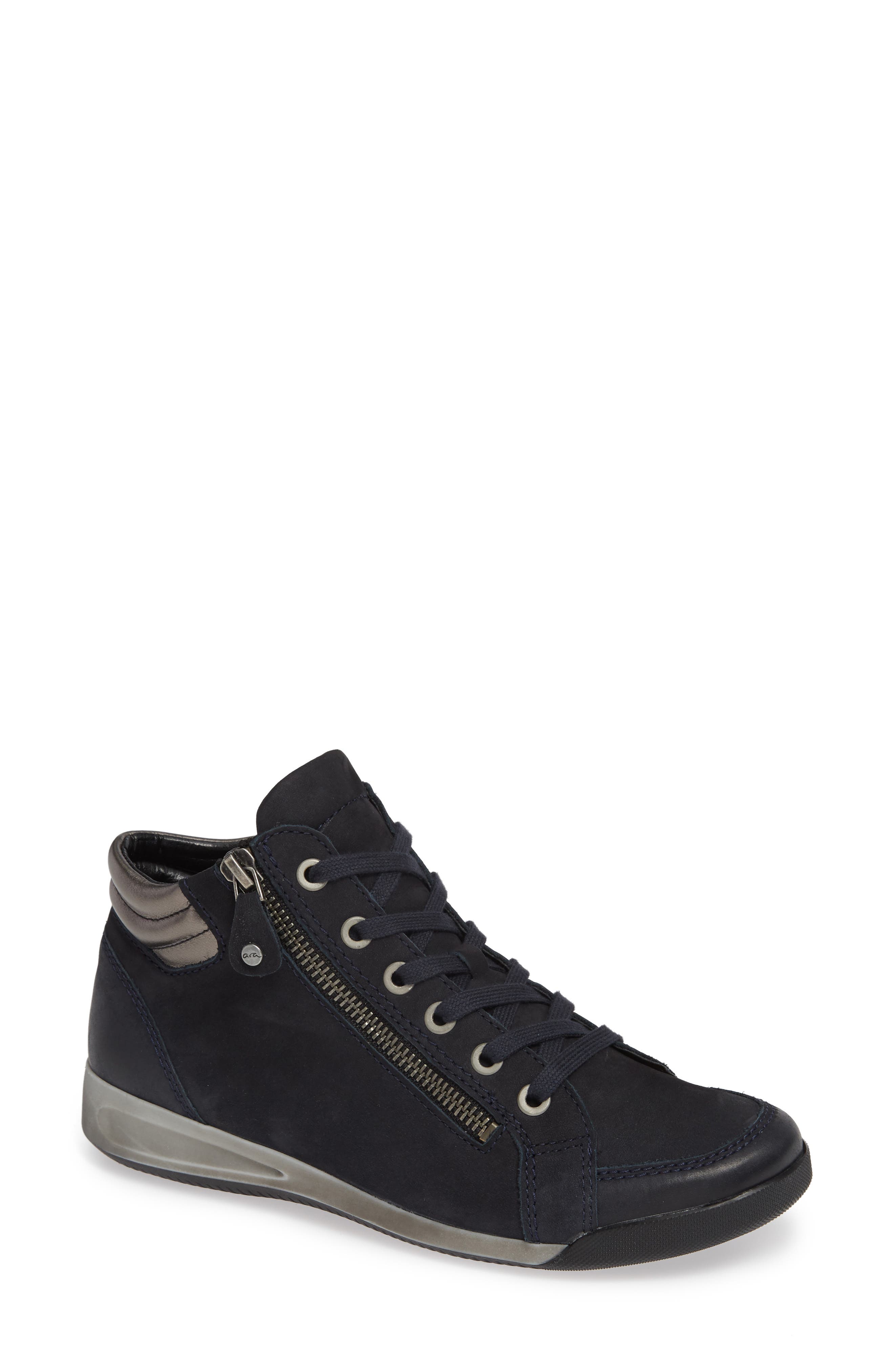 Ara Rylee High Top Sneaker, Blue