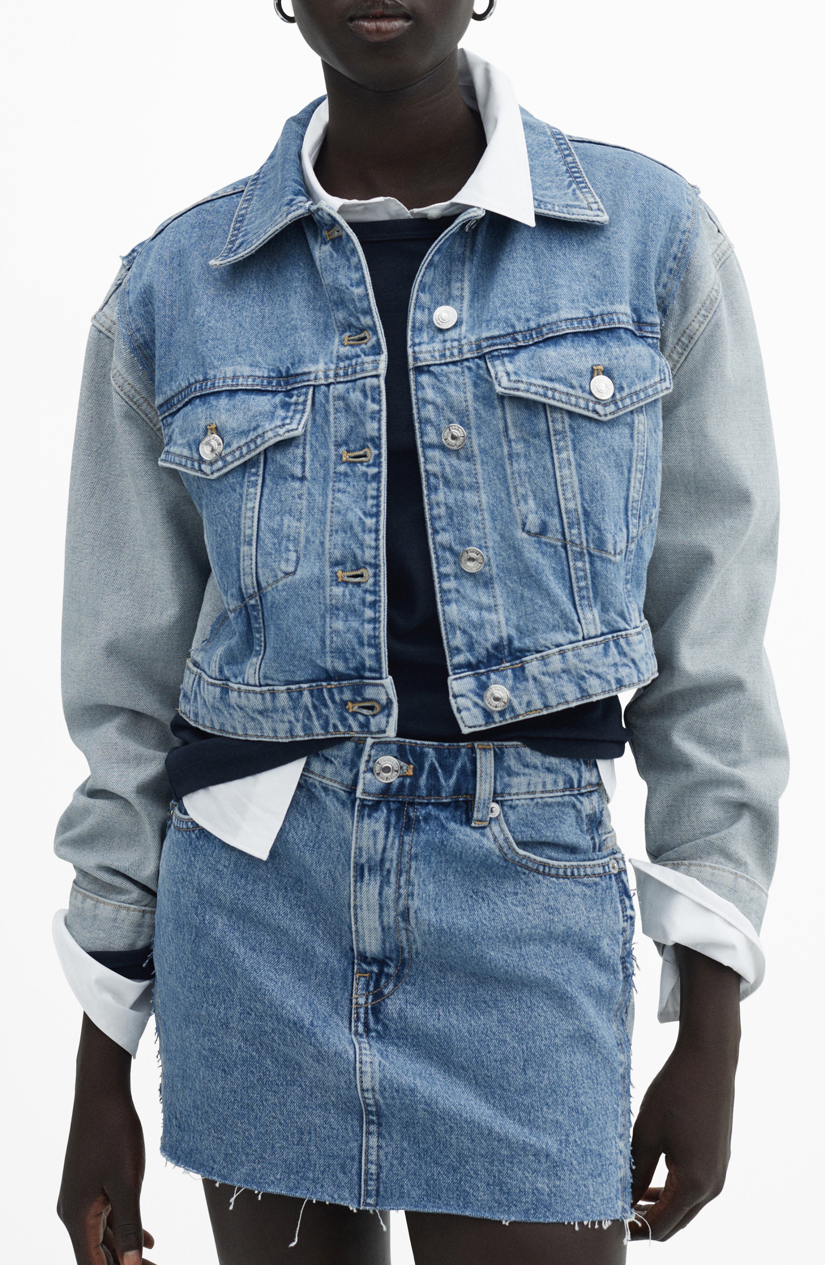 R13 Oversize Denim Trucker Jacket | Nordstrom