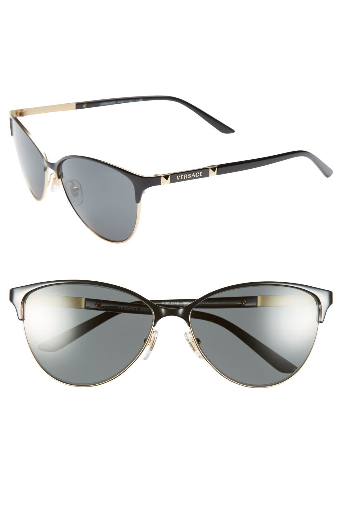Versace 57mm Cat Eye Sunglasses Nordstrom