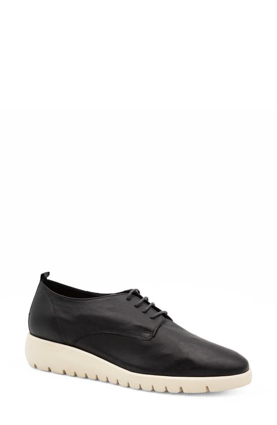 Amalfi By Rangoni Emme Espadrille Wedge In Black Piumalux