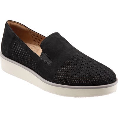 Softwalk Whistle Slip-On, Black
