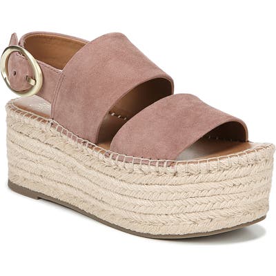 Sarto By Franco Sarto Mariana Platform Sandal, Pink