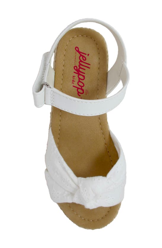 Shop Jellypop Kids' Ella Platform Espadrille Sandal In White