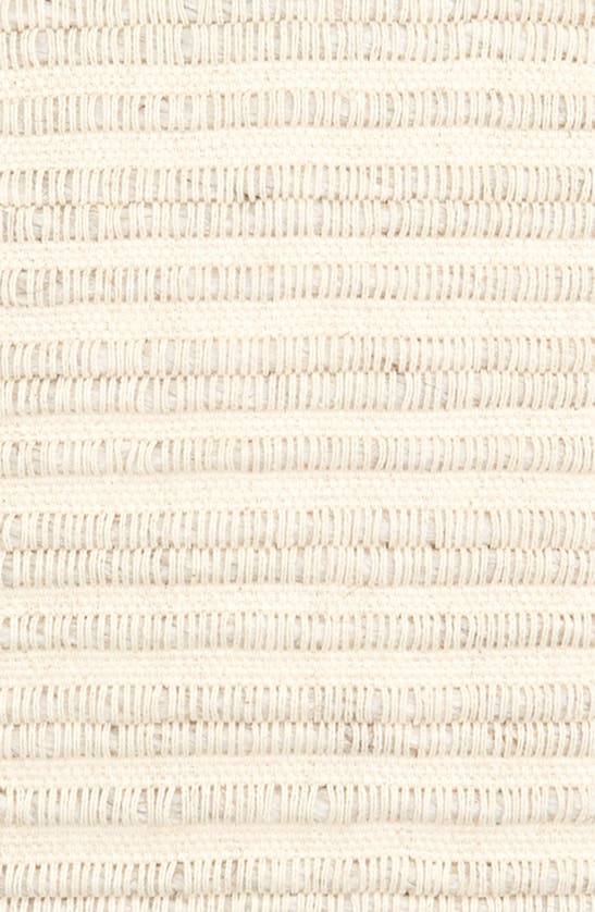 Shop Envogue Claire Tassel Throw Pillow In Ivory