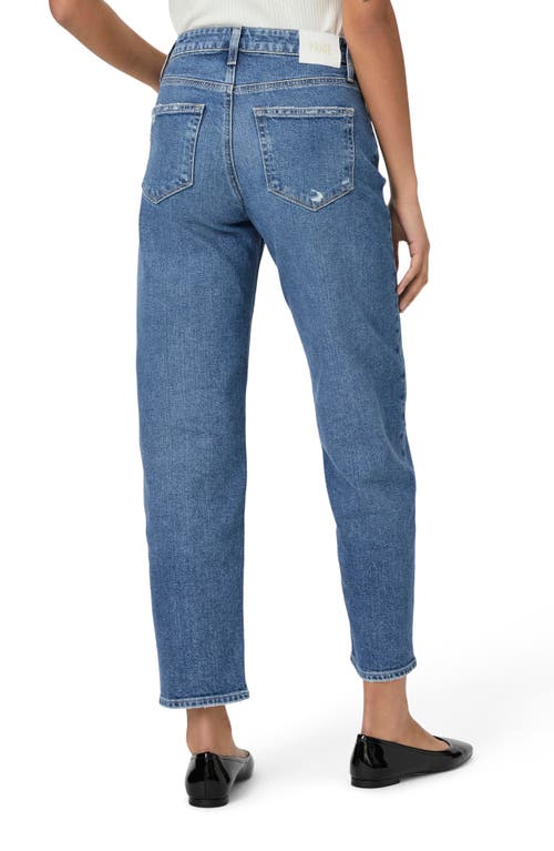 Shop Paige Alexis High Waist Ankle Barrel Jeans In Le Club