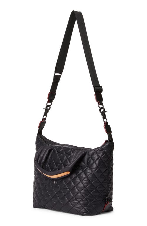 Shop Mz Wallace Small Sutton Deluxe Tote In Black Liquid