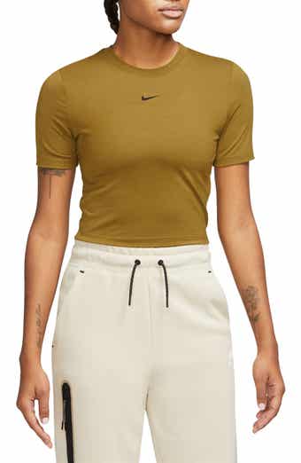 Women's Nike Green Brazil National Team Club Crest T-Shirt