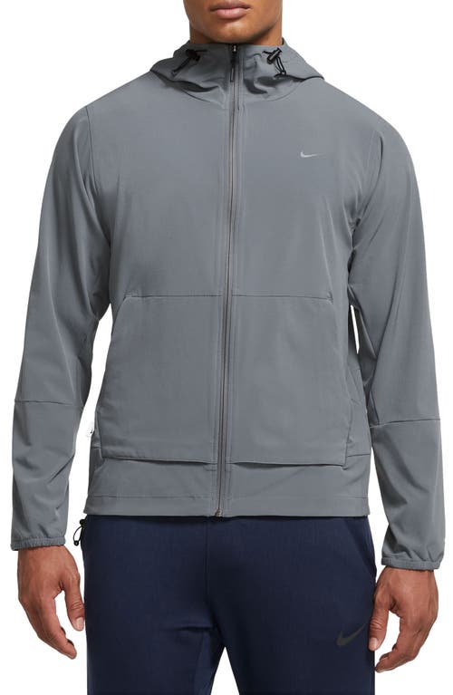 Nike Repel Unlimited Dri-fit Hooded Jacket In Gray